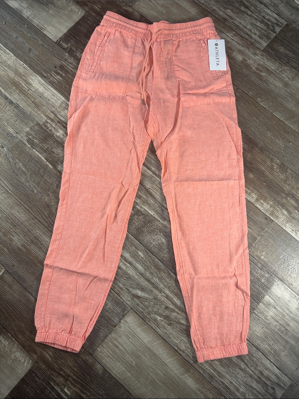 New Athleta Retreat Linen Jogger